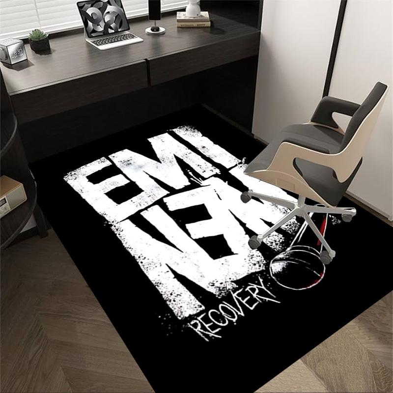 

1pc EMINEM RECOVERY Carpet Anti Slip Polyester Floor Mat for office.Bedroom 60cm by 90cm