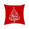 New Christmas Sofa Pillow Case Home American Letter Print Bedside Pillow Case