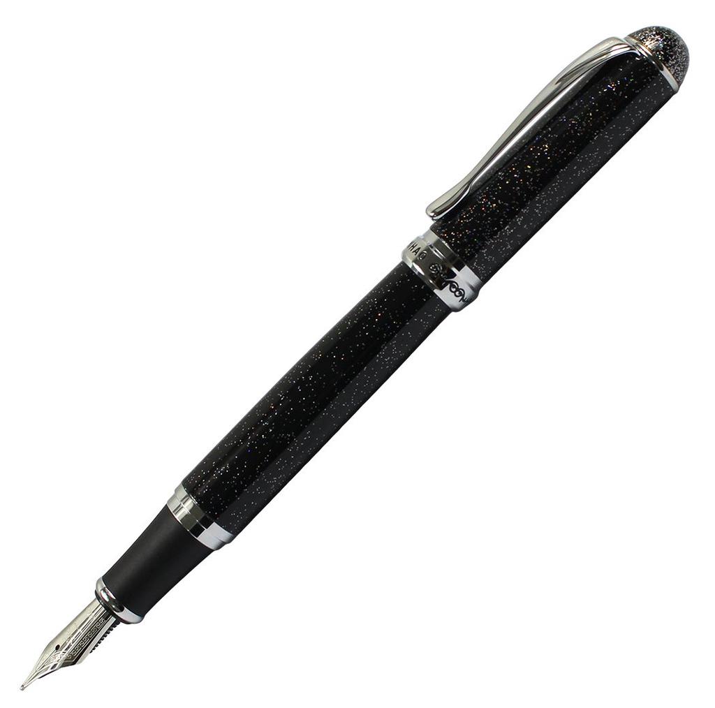 Gullor Advanced Jinhao Medium Fountain Pen X750 Black with Night Sky Pattern