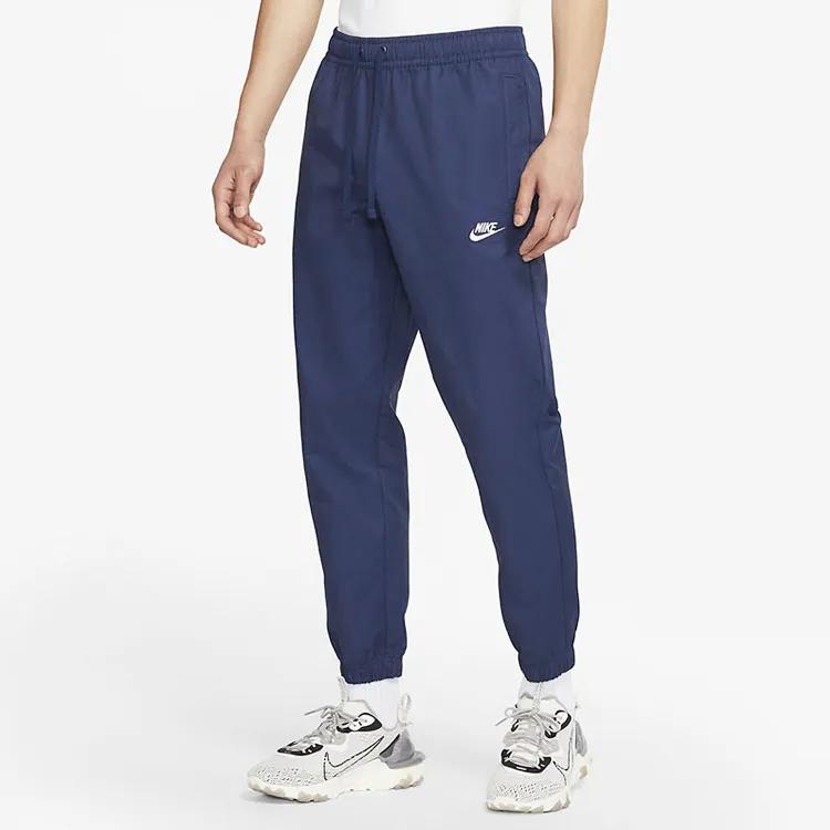 Nike Knitted Sweatpants Men's Navy Blue (Unisex) Sports Pants DD5311 410