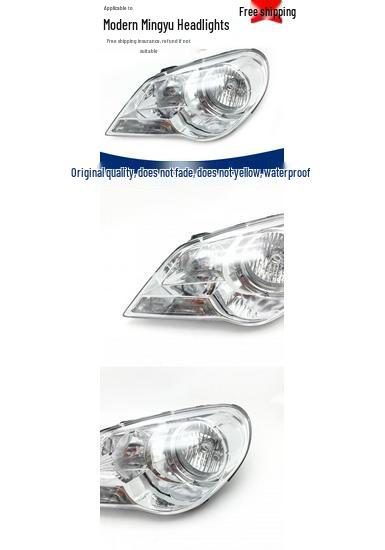 Beijing Hyundai 0910111213 Mingyu Headlight Assembly Premium Main Driver Side