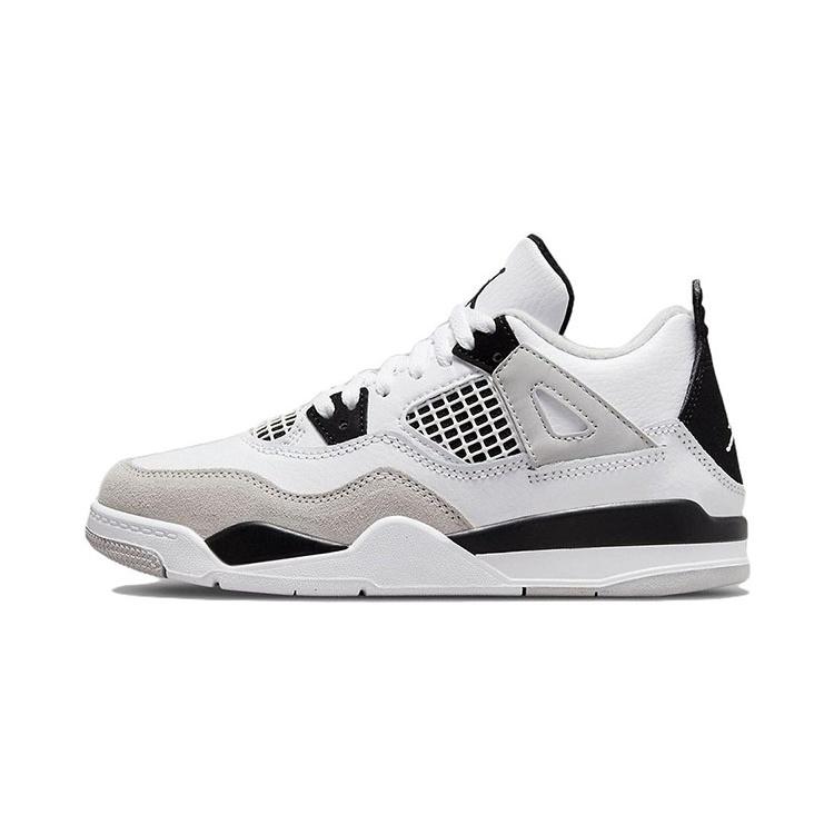 (PS) Air Jordan 4 Retro  Military Black  Kids  BQ7669-111 EU 35