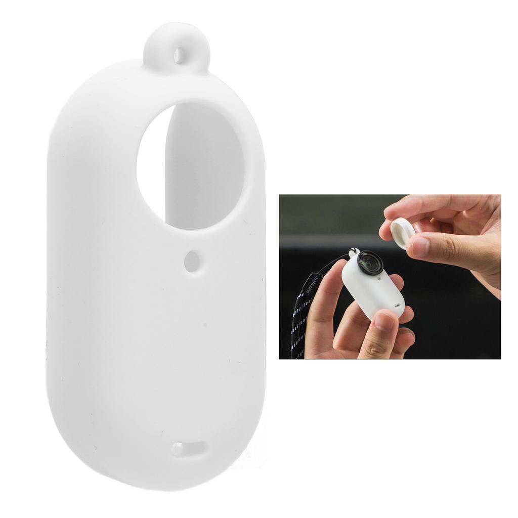 Silicone Protective Case Set for GO 3S Thumb Camera Protective Cover and Lens with Lanyard