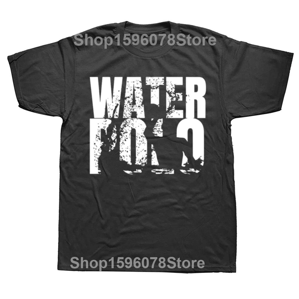 

Забавные футболки для водного поло Футболки для водного поло Летний стиль Графический хлопок Уличная одежда Футболка с коротким рукавом Подарки на день рождения Мужская одежда 4XL