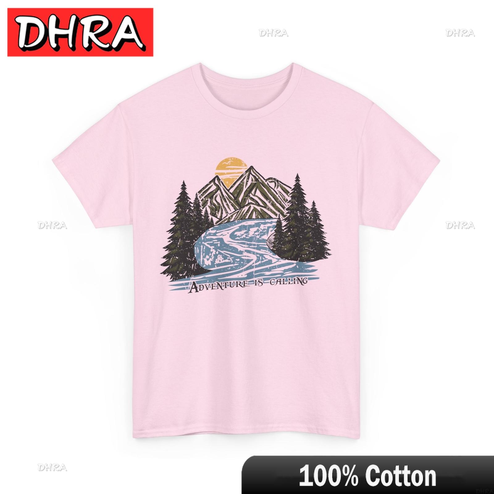 Retro Mountain TShirt Adventure Tee Adventure Is Calling Mountain Shirt Aesthetic Simple Trendy Tshirts Cool Tee Party Style S