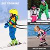 Ski and Snowboard Training Harness for Kids Ski Trainer Harness with Leash Handle Controlled Speed Anti Fall for Beginners