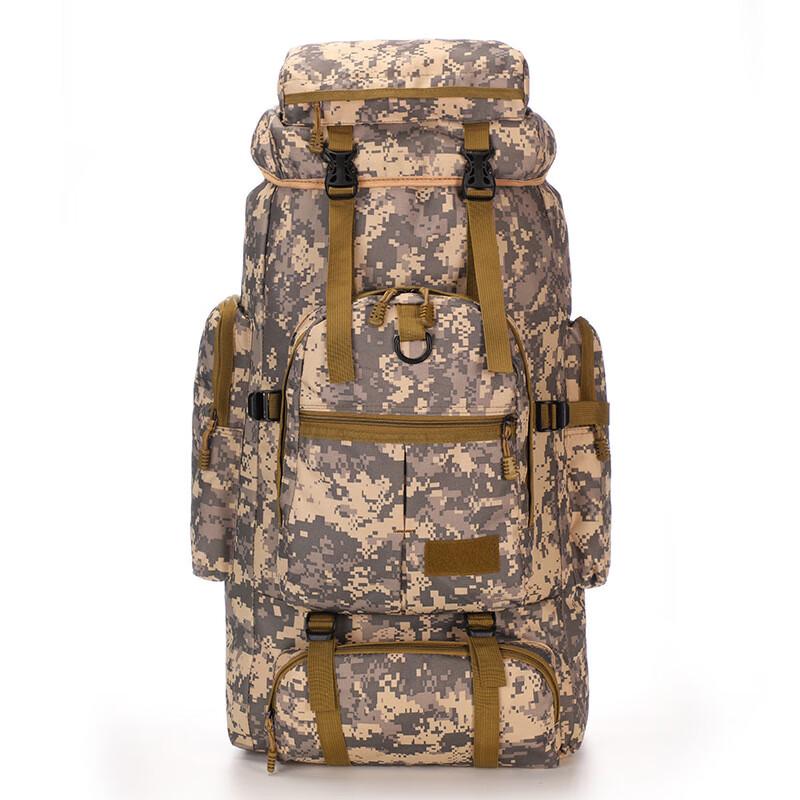 Fēngqíyíng 75L Tactical Camouflage Outdoor Hiking Backpack