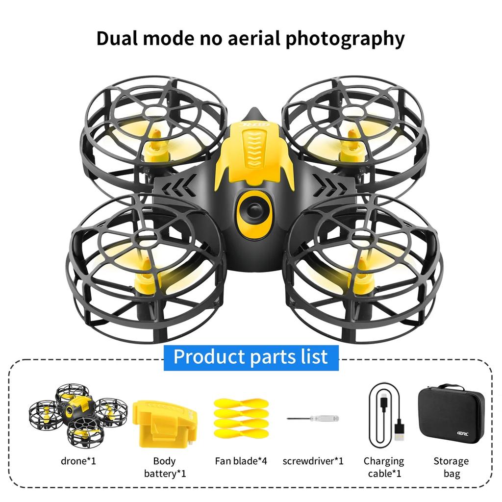 4DRC V18 Mini Drone Headless Mode RC Dron 360° Flip Height Keep Drones Helicopter Remote Control Quadcopter Kids For Kids Gifts