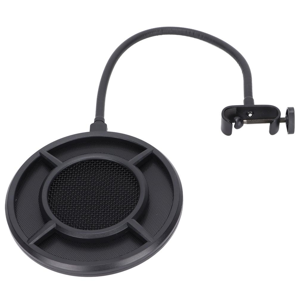 Microphone Filter Double Layer Metal Mesh 360 Degrees  Rotation Compact MiC Accessories for Recording Enthusiasts