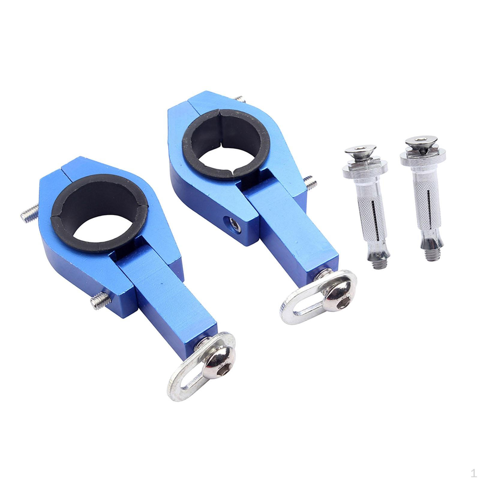 

Кронштейн руля с зажимом для защиты рук, модифицированный монтажный комплект для большинства мотоциклов синий