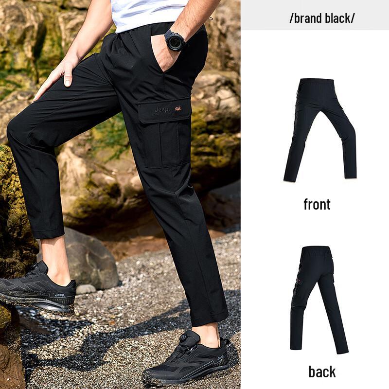 Jeep Men s Summer Quick-Dry Cooling Hiking Pants L