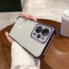 Case for Realme 14T 5G Electroplated Color Border Clear Phone Casing Cover