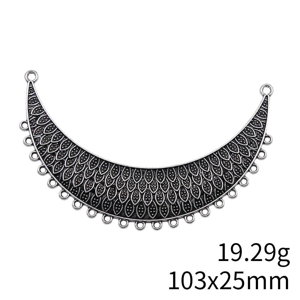 Gifts For Women Jewelry Findings & Components Curved Necklace Connector Accessories Parts Women's Bags Accessories