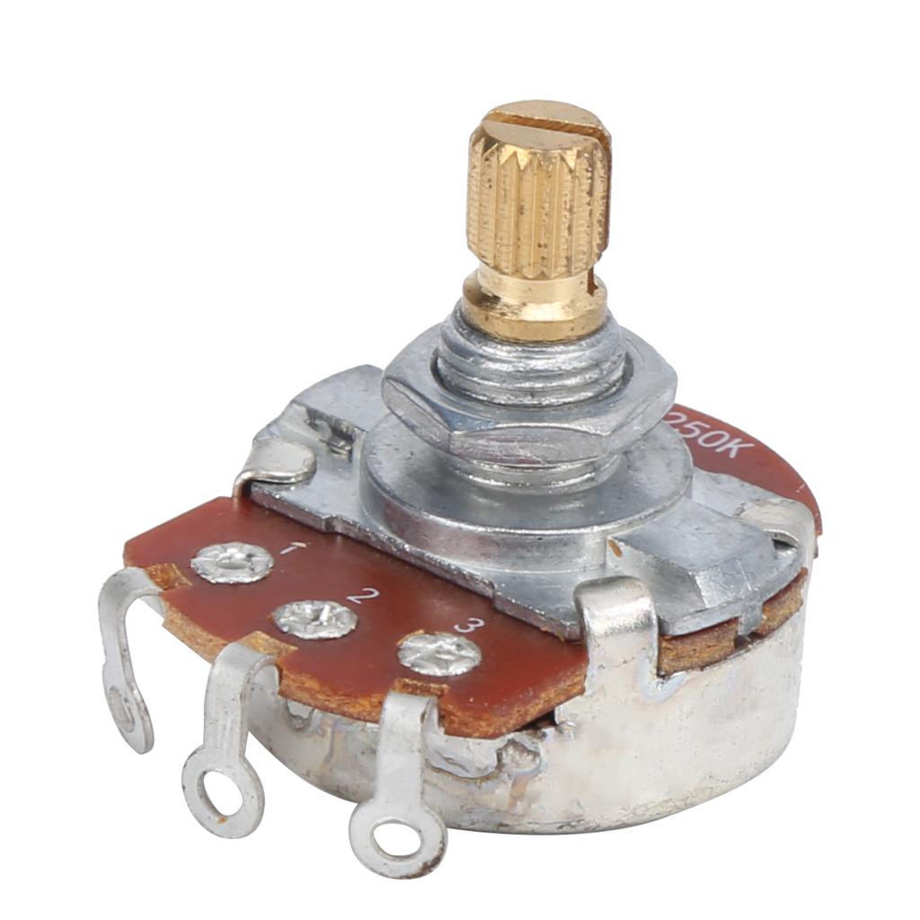 Guitar Potentiometers Audio Volume Taper Pot for Electric Bass Musical Instrument Accessories