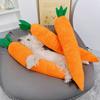 Dog Toy Pet Carrot Plush Toy Vegetable Chew Toy for Small Medium Large Dogs Universal Pet Sound Playing Toy Pet Accessories