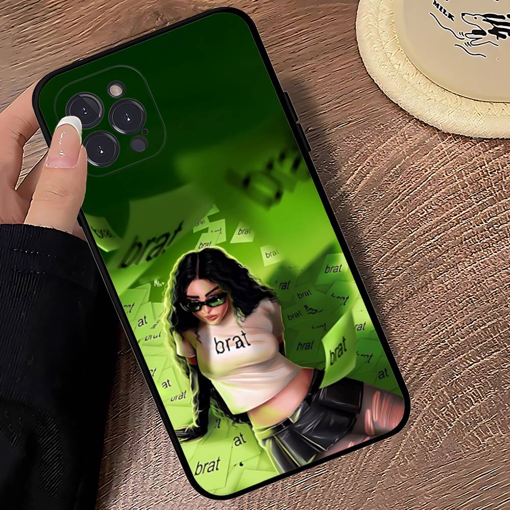 British Pop C-CharliS-XCX Singer For Iphone 17 16 15 14 11 12 13 Pro Max Plus Case Cute Art Phone Cover