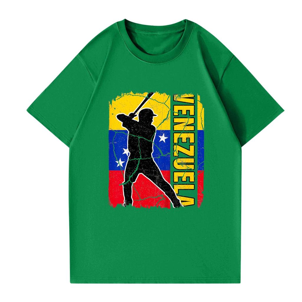 Modisches rundhalsiges lässiges bedrucktes kurzärmeliges T-Shirt Top für Damen und Herren