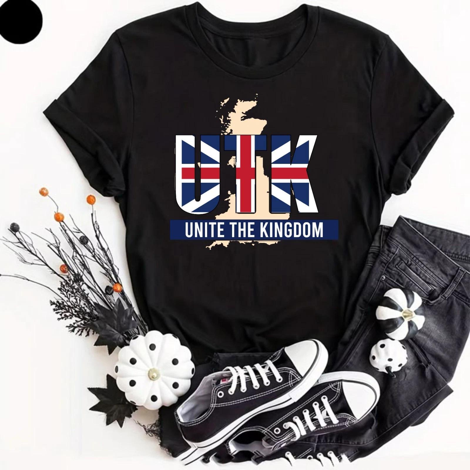 UTK Unite The Kingdom T- Shirt September 13 March Unity Pride British Patriot Top XL