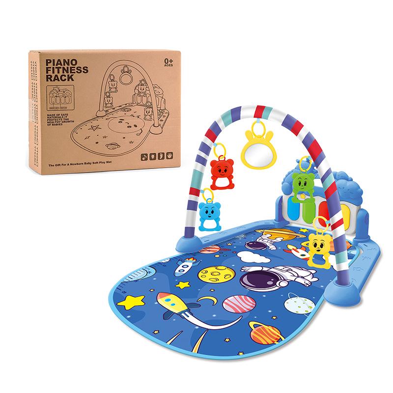 Newborn Baby Piano Gym Mat: Musical Play Toy for Infants