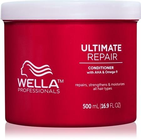 

Wella Professionals Ultimate Repair Conditioner moisturizing conditioner for damaged and colored hair TU прозрачный