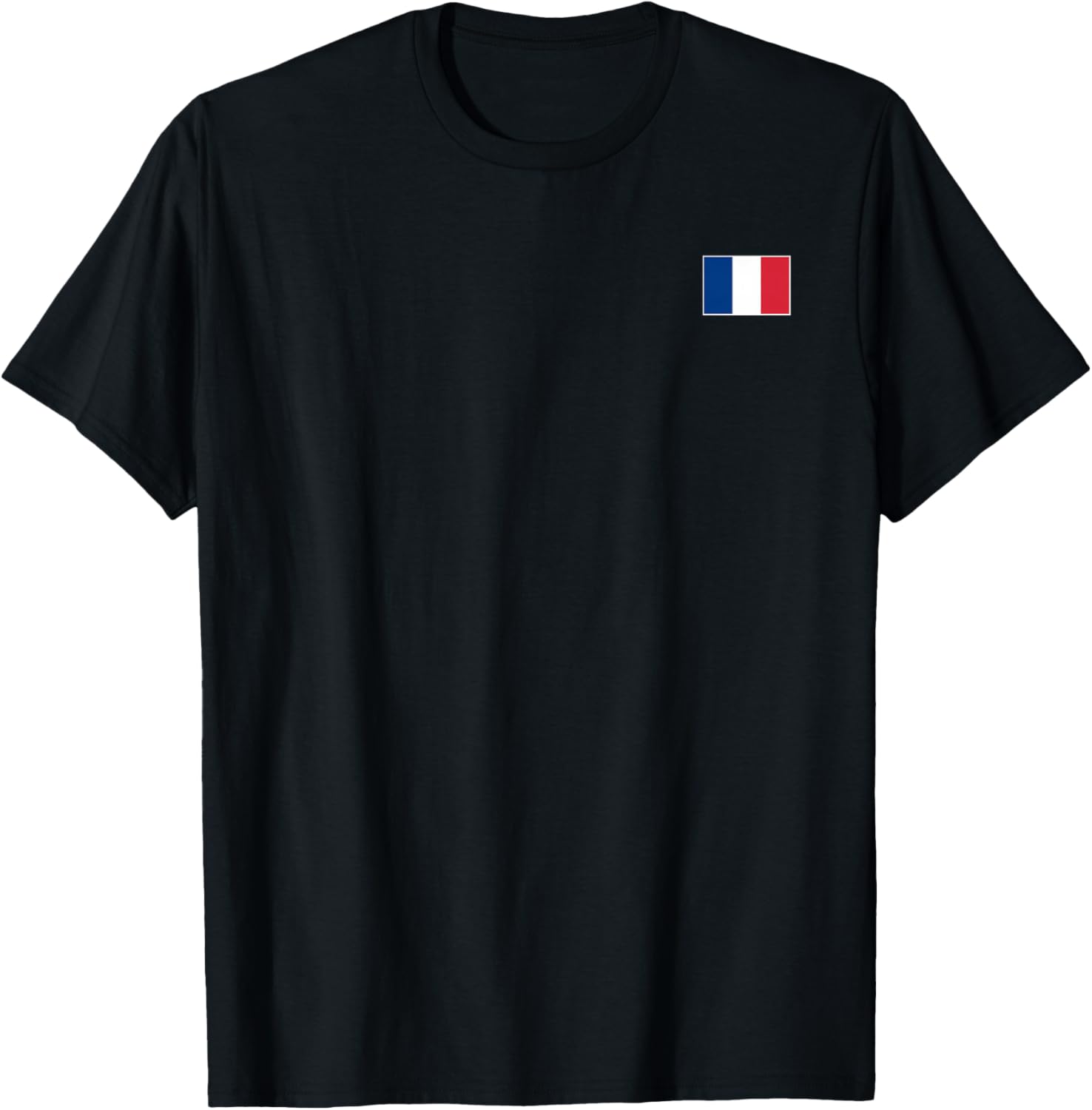 France T Shirt Women Men Kids Left Chest French Flag T-Shirt S разноцветный