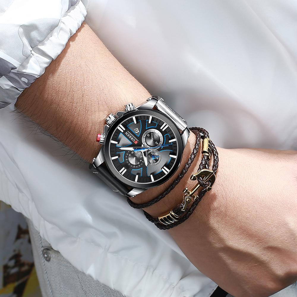 CURREN Kell Chronograph Sport Meeste käekellad Kvartskell Nahast Meeste Käekell Relogio Masculino Moekink meestele