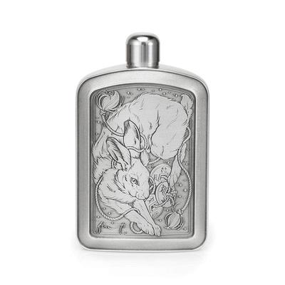 Royal Selangor Fin T Hip Flask 15cL (Hare)