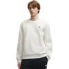 FILA WHITE Sweatshirts Men's Cloud White Crew Neck Moderate F51M533201F-WT