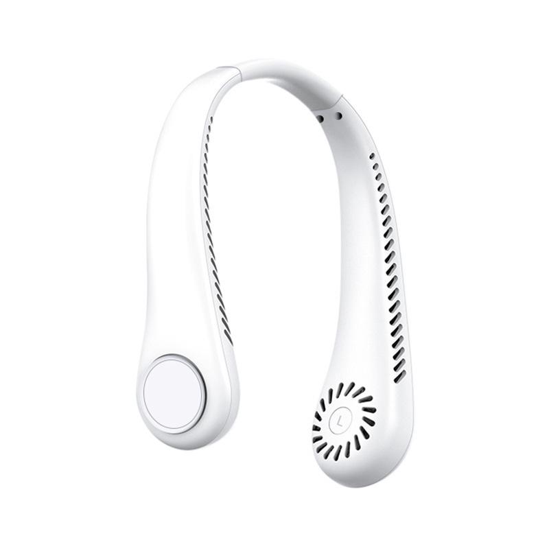 

2025 Длительная работа Новый мини-вентилятор с креплением на шею Портативный беспроводной шейный аккумуляторный охладитель воздуха 3 скорости Мини-летний спортивный вентилятор для улицы белый