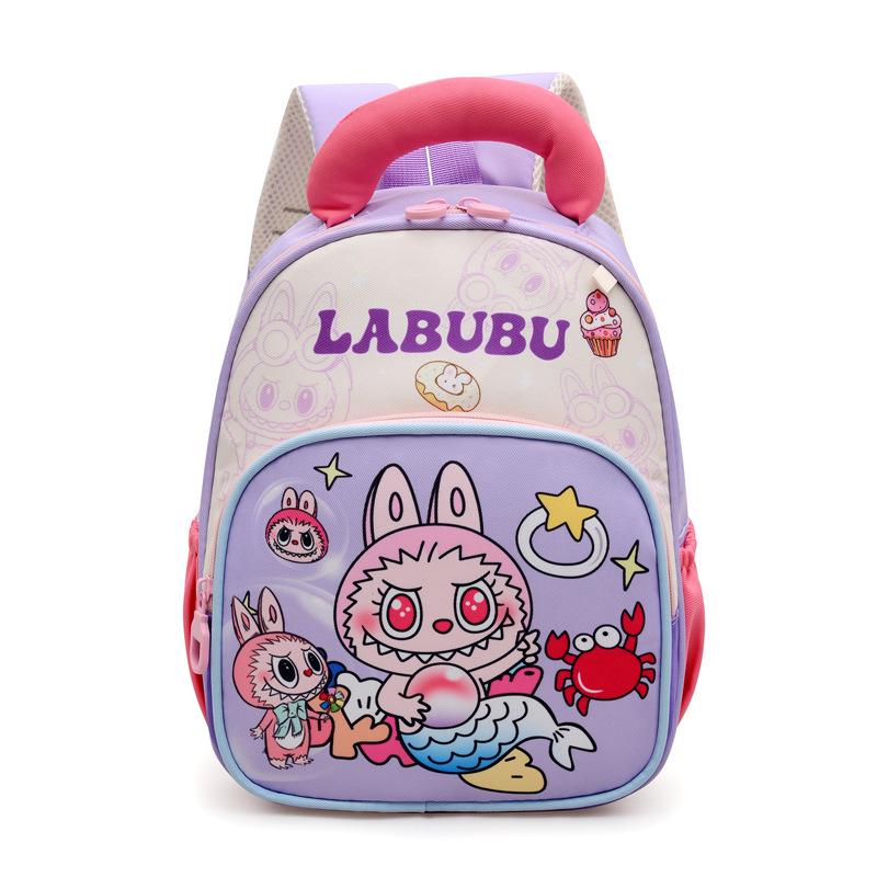 Strapazierfähiger Cartoon-Kinderrucksack - Großes Fassungsvermögen, Leichtgewicht, Schmutzabweisend, Doppelschulter-Design für grenzüberschreitenden Kindergartengebrauch