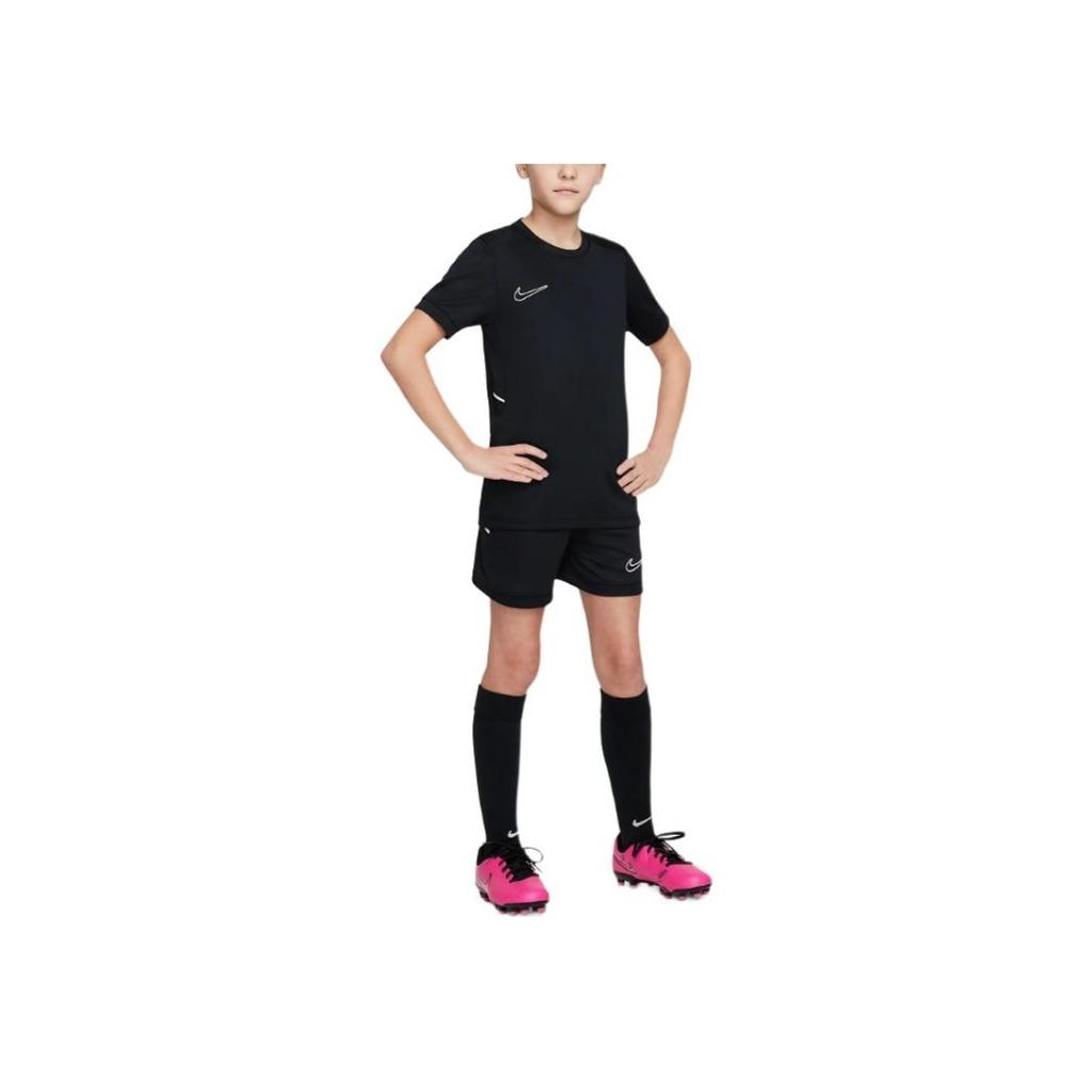 Nike Academy Dri-Fit T-Shirt Fashion Soft Casual Short Sleeve Kids Tops Black White HJ3716-010