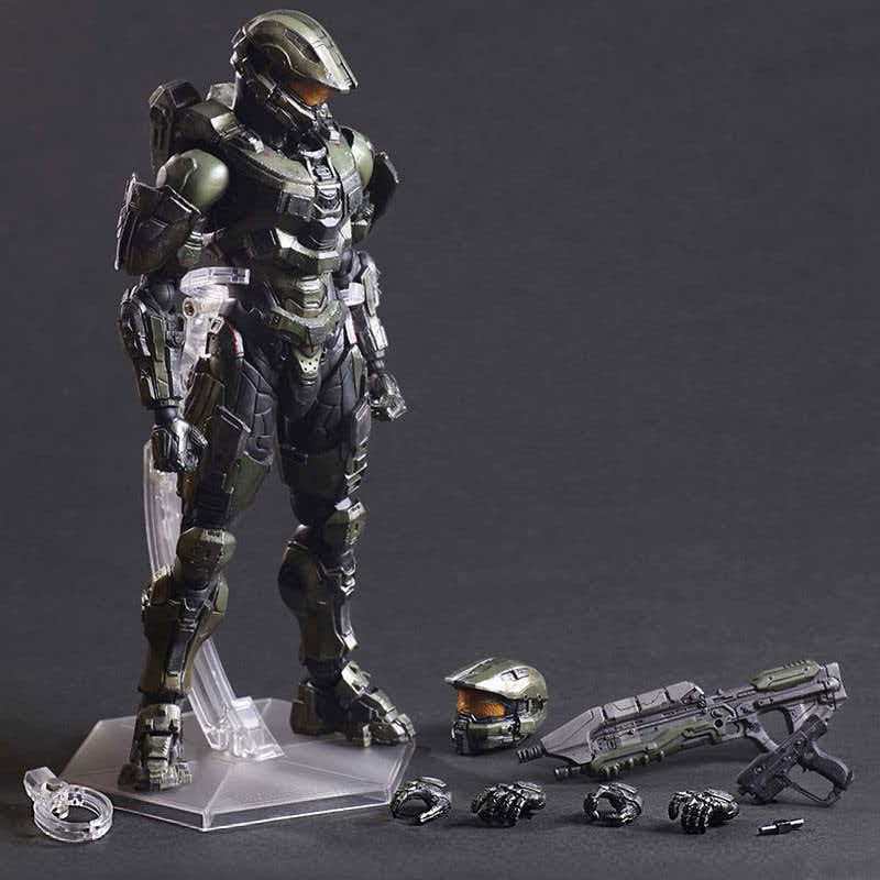 Halo 5 Guardians Action Figure With Articulated Joints For Collectors And Fans