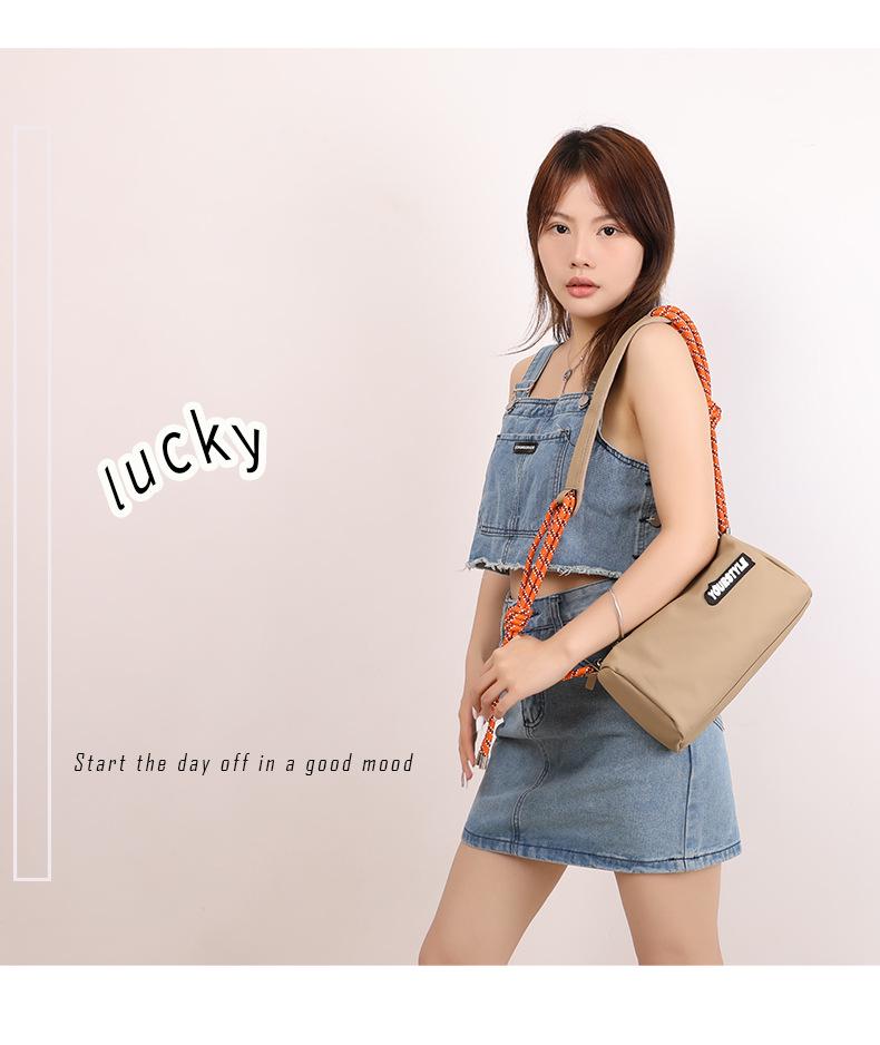 2025 Spring Fashion: Water-Repellent Nylon Cross-Body Bag for Women & Men