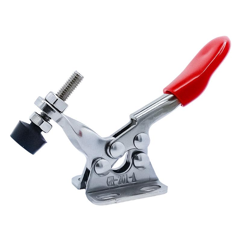 Horizontal Quick Clamp GH-201A Workpiece Fixture Presser Manual Flat Press