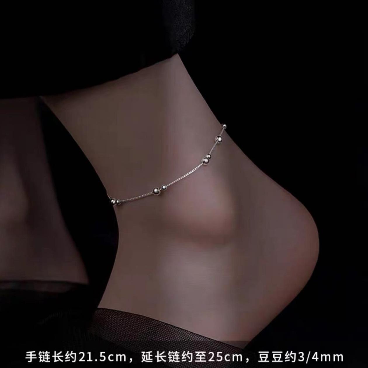 

Переводная бусина ножной браслет цепочка для ног Niche женский ножной браслет цепочка для ног