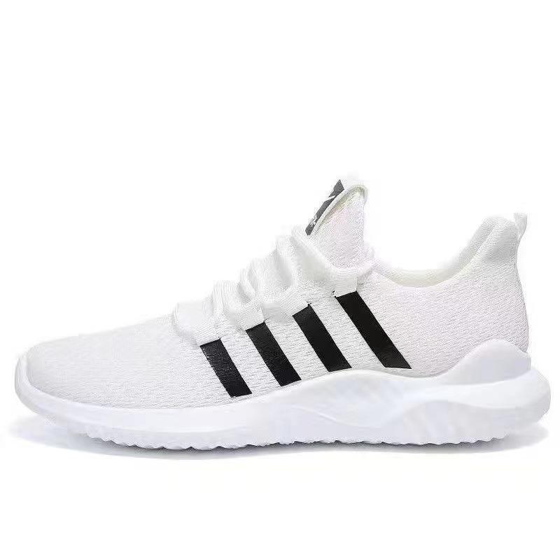 Casual Shoes Men's Trend Versatile Sports Shoes Flying Woven Breathable Mesh Cloth Shoes