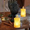 Flameless Candles Crystal LED Tealight Candle 24X Flashing Battery-Powered LED Small Candles Suitable For Weddings Dining Tables