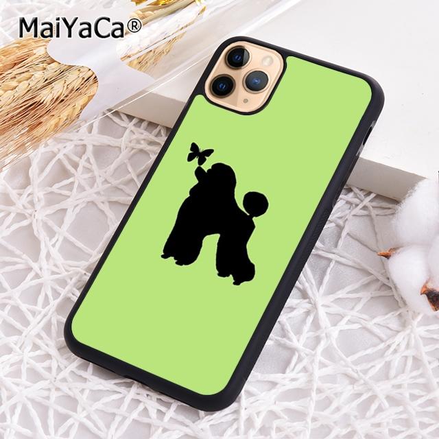 

MaiYaCa Funny Poodle Design Phone Case Cover For iPhone 17 Air 16 15 plus 11 12 13 14 pro max shell coque iPhone 11pro max