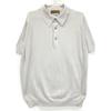 TOMORROWLAND [Excellent Condition] 61-02-22-02011 Silk Cotton Knit Polo Shirt/ tops M Light grayUsed