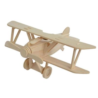 Wooden Model Airplane 3D Craft Wood Jigsaw Airplanes New Plane Puzzlekits  Desktop