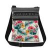 1 Stück Stofftasche mit Pflanzenmuster Damen Umhängetasche Posttasche 6918