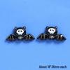 Halloween Resin Ghost & Pumpkin DIY Ornaments: Black Cat, Stickers, Hair & Phone Accessories