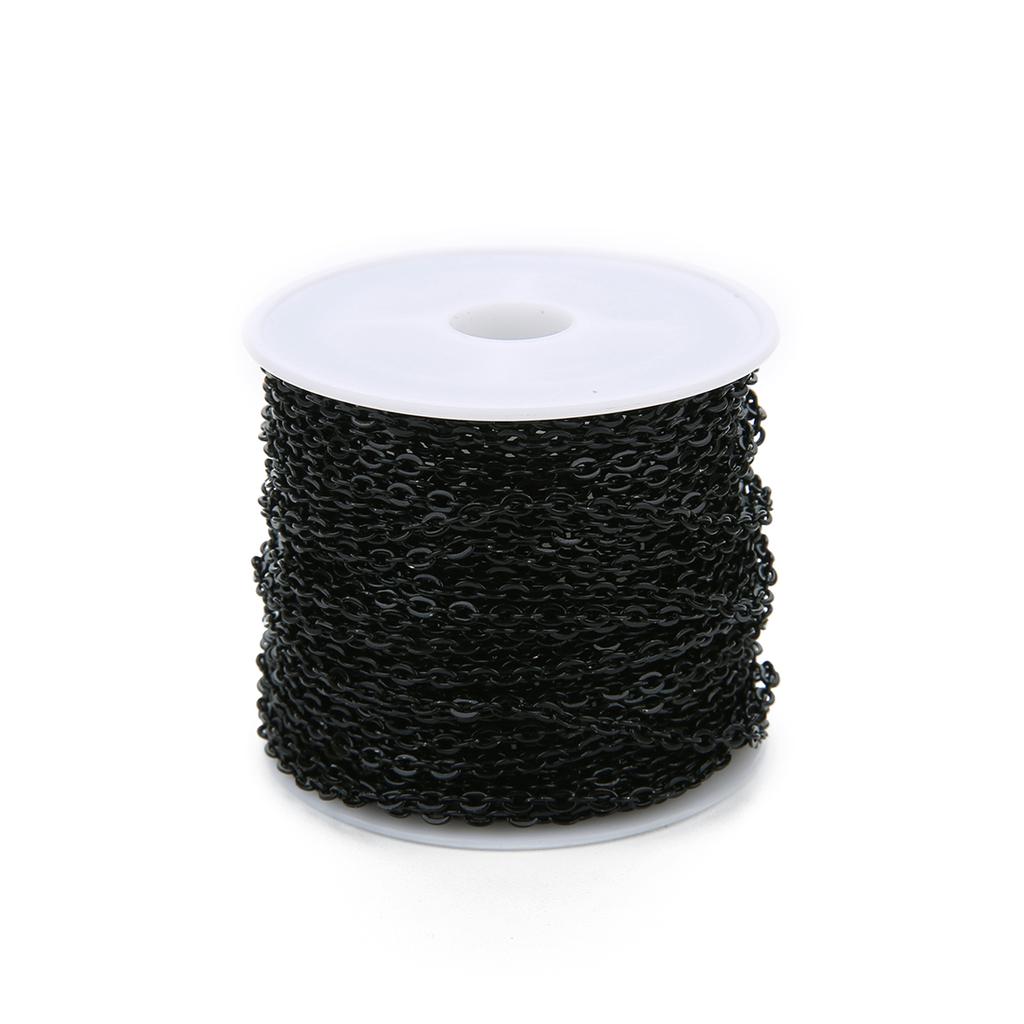 10Yards 2x3/3x4mm Iron Chains Metal Bulk Link Chains For Jewelry Making DIY Handmade Bracelets Necklace Materials Accessories