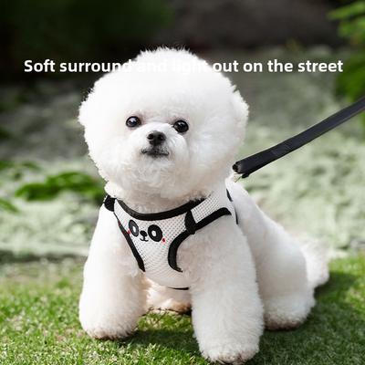 Dog Leash Chest Harness Dog Leash Small and Medium Sized Dog Teddy Bigbear Pomeranian Walking Dog Leash Vest Pet Supplies