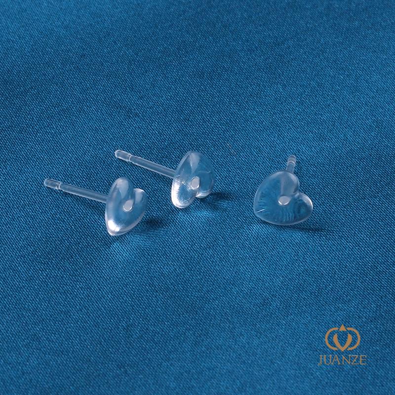Bijuterii invizibile pentru urechi DIY: Cercei, știfturi, cleme și șuruburi transparente - Accesorii de conversie fără durere