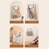 1/2Pcs Wall Garbage Mount Mesh Bag Adhesive Plastic Bag Organizer Holder