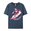 Christmas Surfing Santa Surfboarder Surf Lover Xmas Pajama Cotton Men Hockey Player Heartbeat Ice Hockey T-Shirt T Shirt