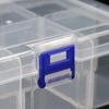 1Pc 6-Grid Plastic Box Removable Storage Box For Tools Jewelry And Fishing Gear Desktop Storage Box
