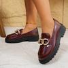 2026 Women's Loafers Spring British Style Slip on Platform Mary Jane Shoes Woman Japanese Jk Uniform Lolita Shoes Women