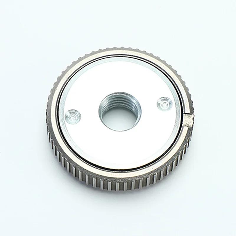1/2/3Pcs Portable M14 Self-Locking Quick Clamp Quick Release Nut Screw For Angle Grinder Locking Plate Chuck Clamping Nut